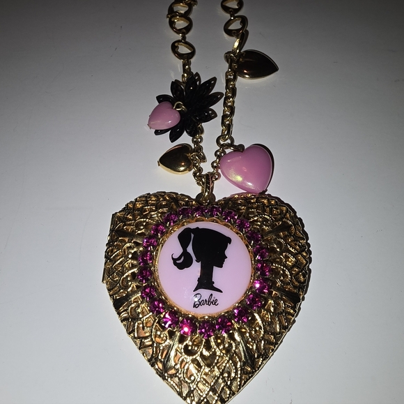 Tarina Tarintino Barbie Classic Silhouette Locket Necklace - Picture 2 of 8